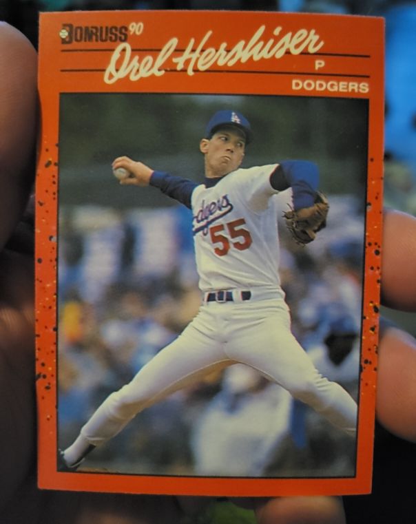 1990 Donruss #197 Orel Hershiser — front