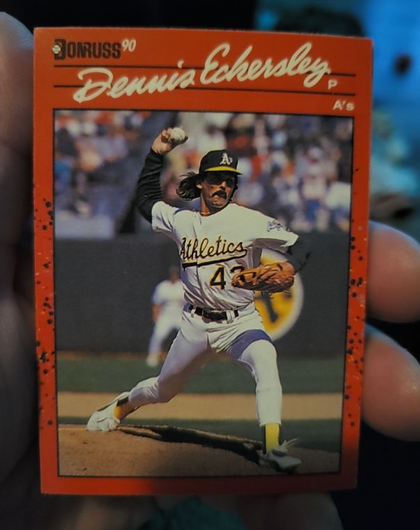 1990 Donruss #210 Dennis Eckersley — front