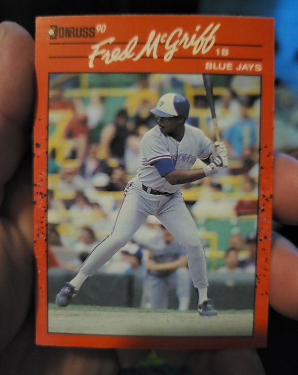 1990 Donruss #188 Fred McGriff — front
