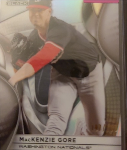 2025 Topps Chrome Black #95 MacKenzie Gore — front