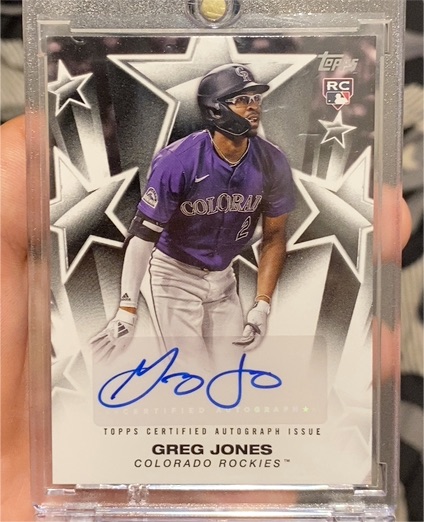 2025 Topps Series 2 Baseball Stars #BSA-GJ Greg Jones — front