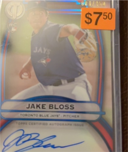 2023 Topps Pro Debut #081 Jake Bloss — front