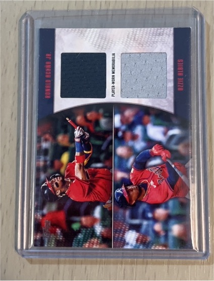 2025 Topps Series 2 #MLMD2-JR Julio Rodriguez Dual Relic — front