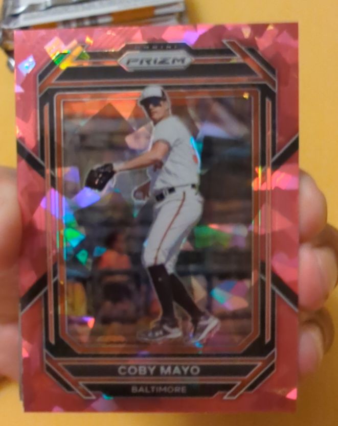 2023 Panini Prizm #163 Coby Mayo — front