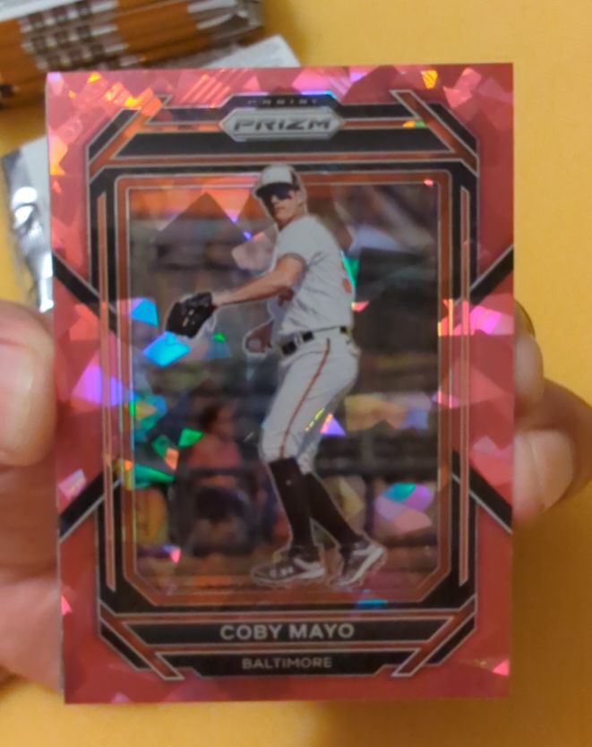 2023 Panini Prizm #163 Coby Mayo — front