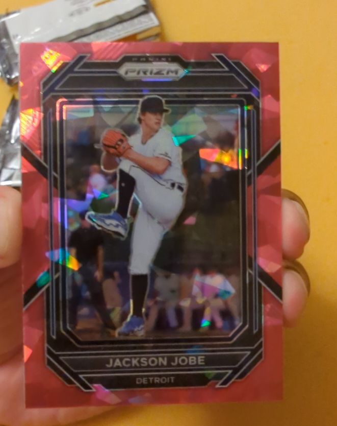 2023 Panini Prizm #76 Jackson Jobe — front