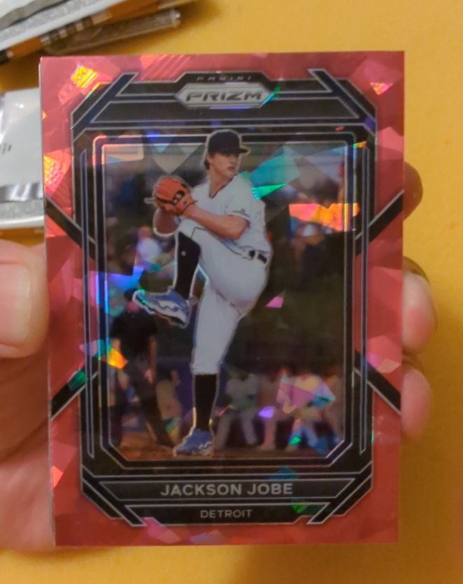 2023 Panini Prizm #76 Jackson Jobe — front