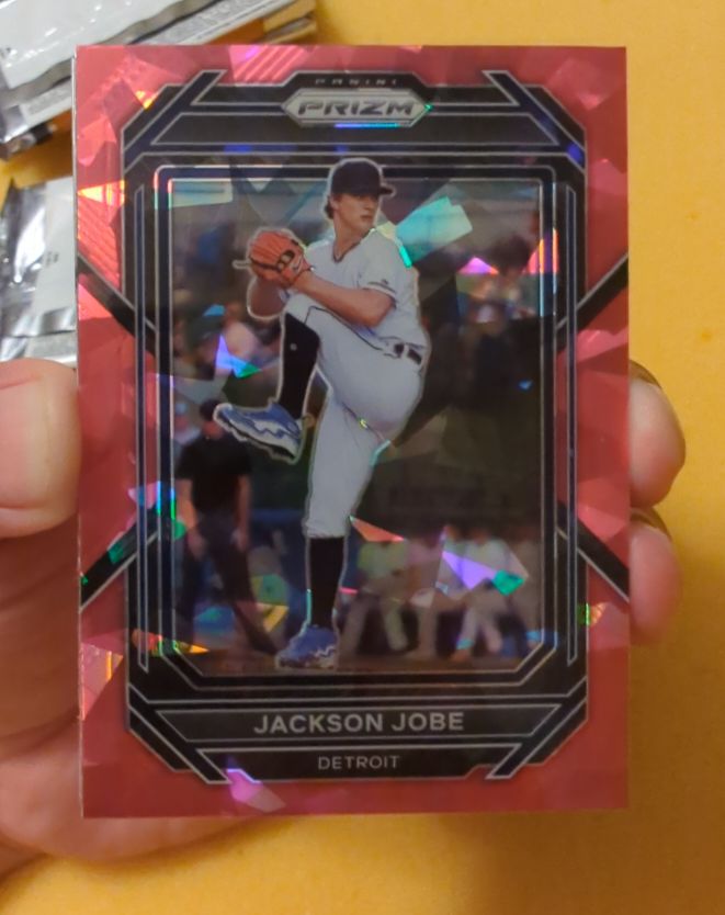 2023 Panini Prizm #76 Jackson Jobe — front