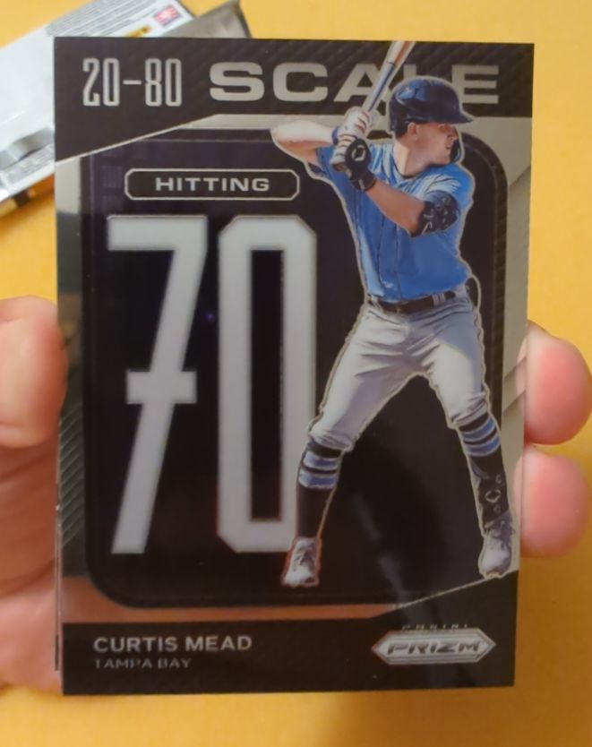 2023 Panini Prizm #SC8 Curtis Mead 20-80 Scale — front