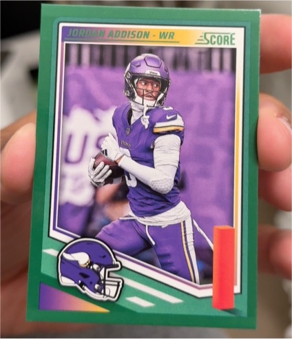 2025 Panini Score #109 Jordan Addison — front