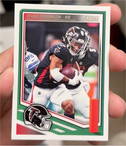 2025 Panini Score #223 Bijan Robinson — front