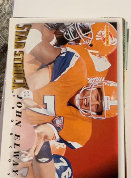 1995 Score #219 John Elway Star Struck Denver Broncos — front