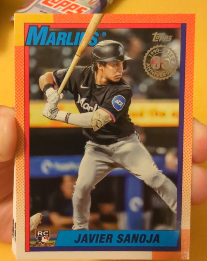 2025 Topps Series 2 #90B2-34 Javier Sanoja — front