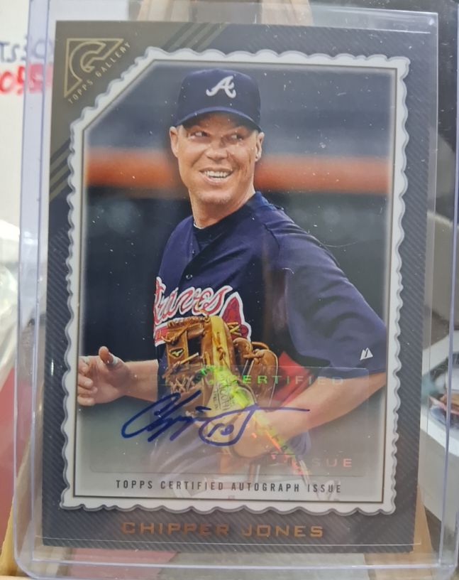 2022 Topps Gallery #96 Chipper Jones — front