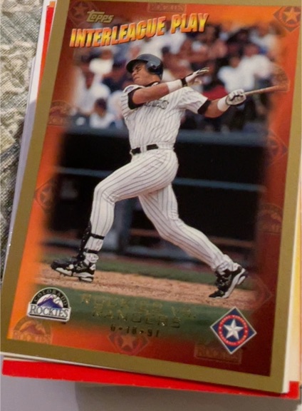 1998 Topps #274 Andres Galarraga — front
