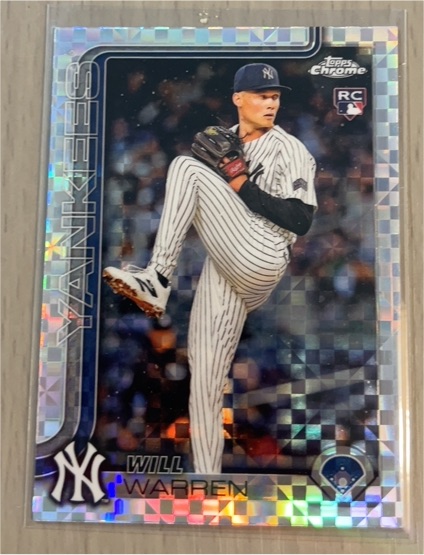 2025 Topps Chrome #81 Will Warren — front