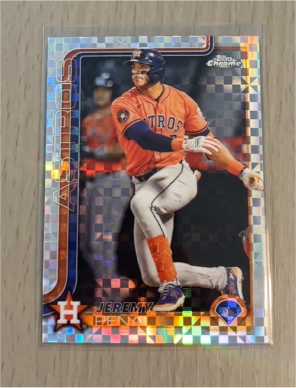 2025 Topps Chrome #239 Jeremy Pena — front