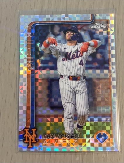 2025 Topps Chrome #207 Francisco Alvarez — front