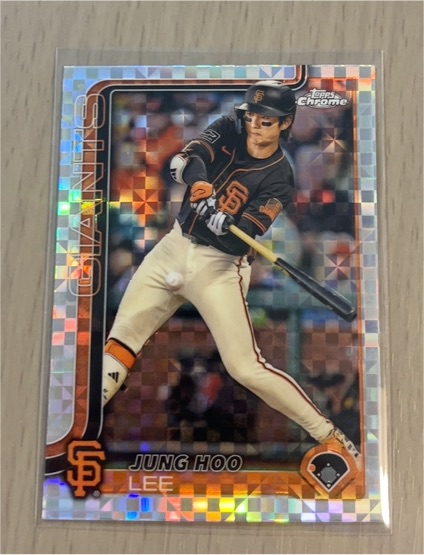 2025 Topps Chrome #119 Jung Hoo Lee — front