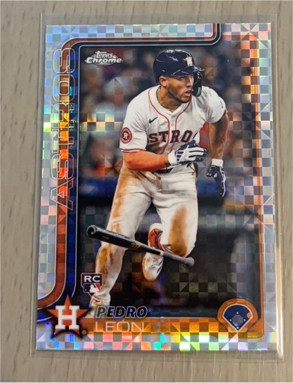 2025 Topps Chrome #97 Pedro Leon — front