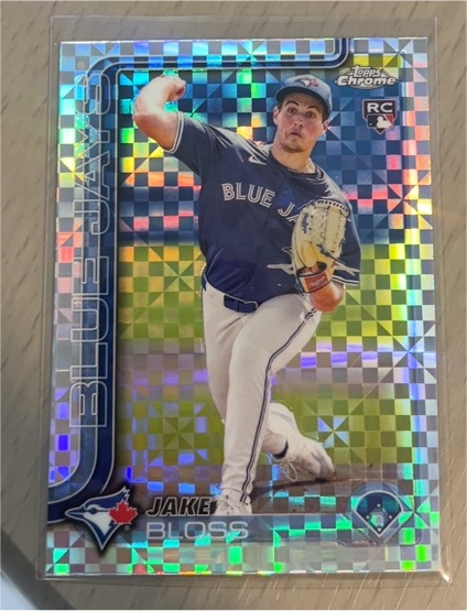 2025 Topps Chrome #188 Jake Bloss — front