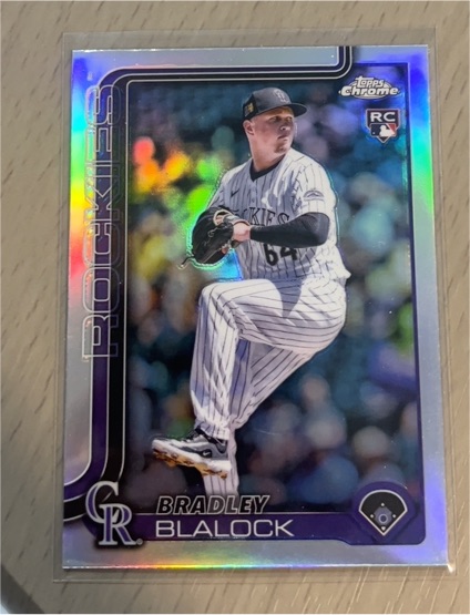 2025 Topps Chrome #289 Bradley Blalock — front