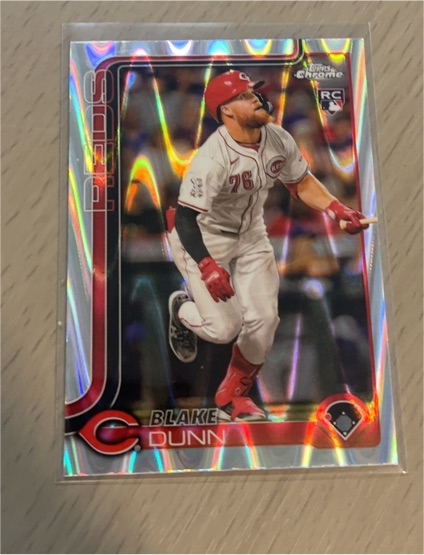 2025 Topps Chrome #161 Blake Dunn — front