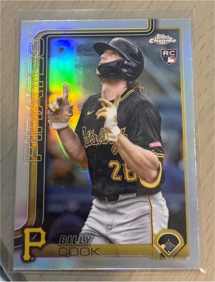 2025 Topps Chrome #273 Billy Cook — front