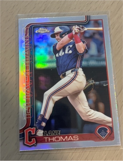 2025 Topps Chrome #3 Lane Thomas — front