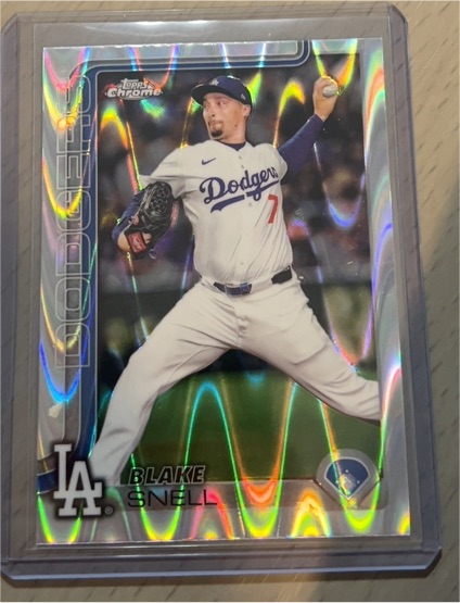 2025 Topps Chrome #175 Blake Snell — front