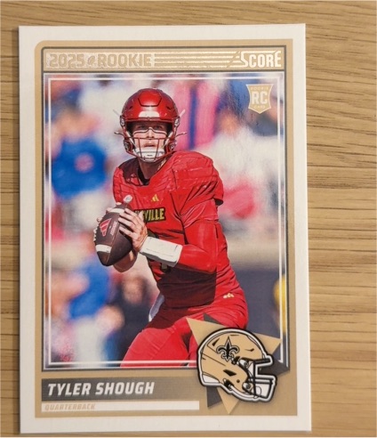 2025 Panini Score #71 Tyler Shough — front