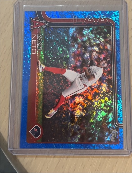 2025 Topps Series 1 #282 Zach Neto — front