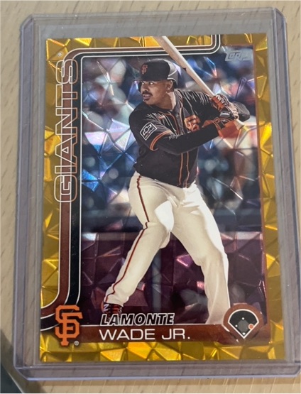 2025 Topps Series 1 #219 LaMonte Wade Jr. — front