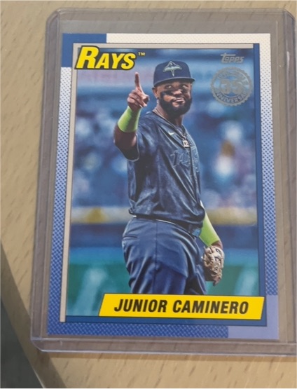 2025 Topps Series 2 #90B2-45 Junior Caminero — front