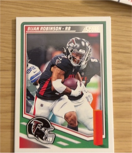 2025 Score #223 Bijan Robinson — front