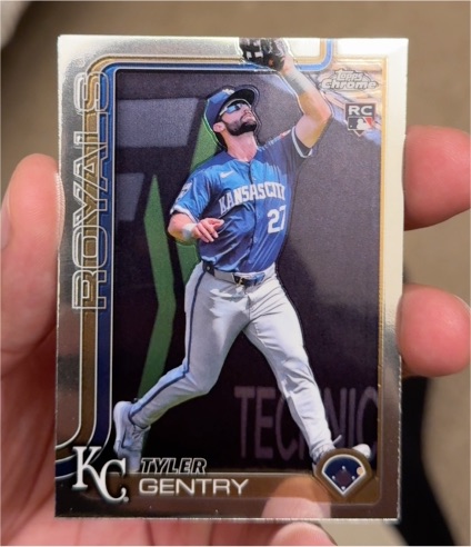 2025 Topps Series 1 #6 Tyler Gentry — front
