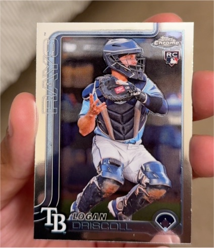 2025 Topps Chrome #185 Logan Driscoll — front