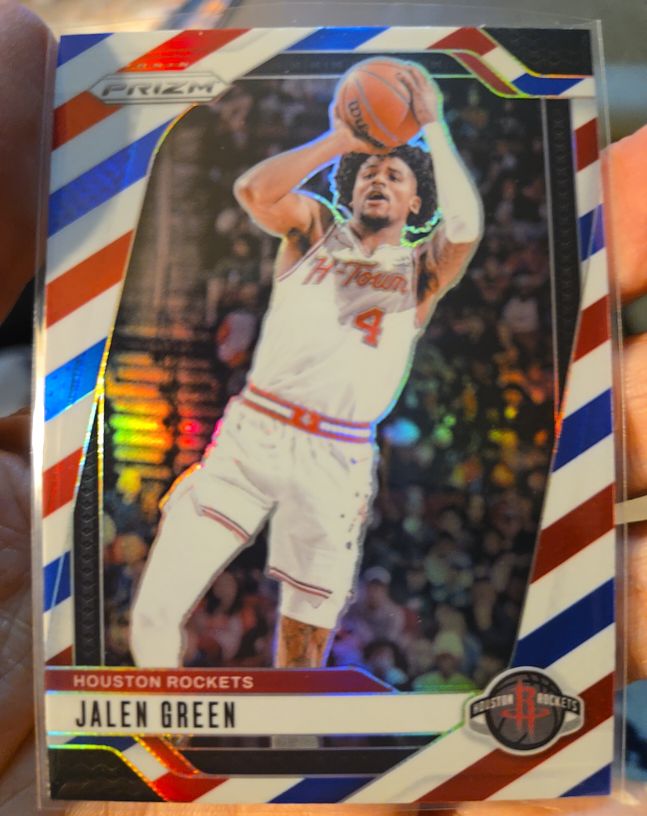 2024-25 Panini Prizm #102 Jalen Green — front