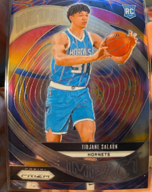 2024-25 Panini Prizm Instant Impact #22 Tidjane Salaün — front