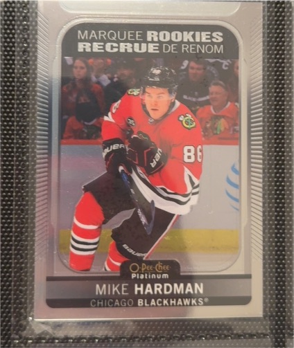 2021-22 O-Pee-Chee Platinum #222 Mike Hardman — front