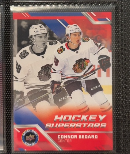 2025 Upper Deck National Hockey Card Day #NHCD-13 Connor Bedard — front