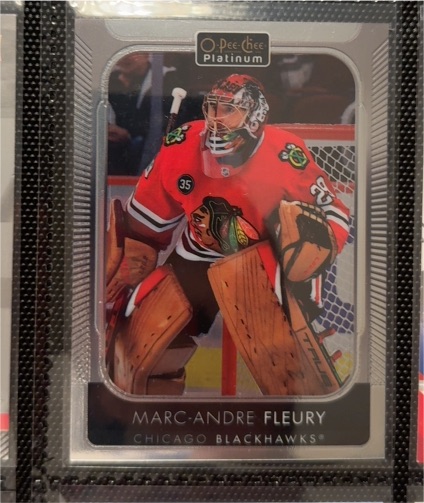 2021-22 O-Pee-Chee Platinum #180 Marc-Andre Fleury — front