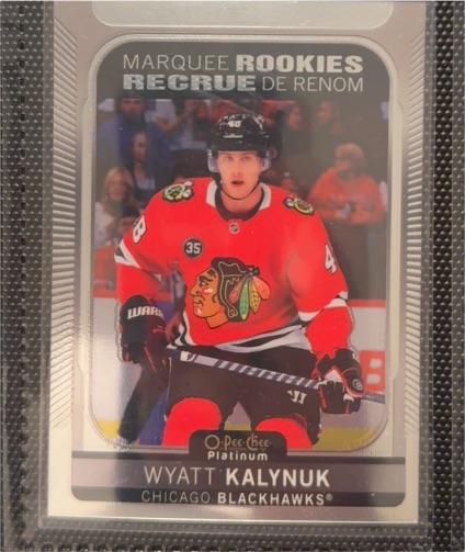 2021-22 O-Pee-Chee Platinum #223 Wyatt Kalynuk — front