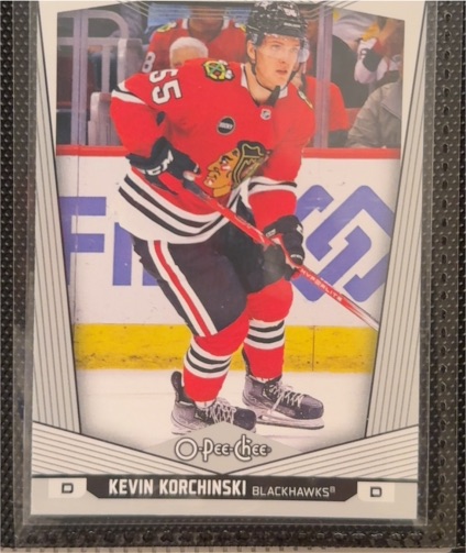 2024-25 O-Pee-Chee #32 Kevin Korchinski — front