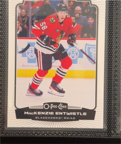 2022-23 O-Pee-Chee #393 MacKenzie Entwistle — front