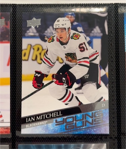 2020-21 Upper Deck Series 2 #458 Ian Mitchell Young Guns Rookie — front