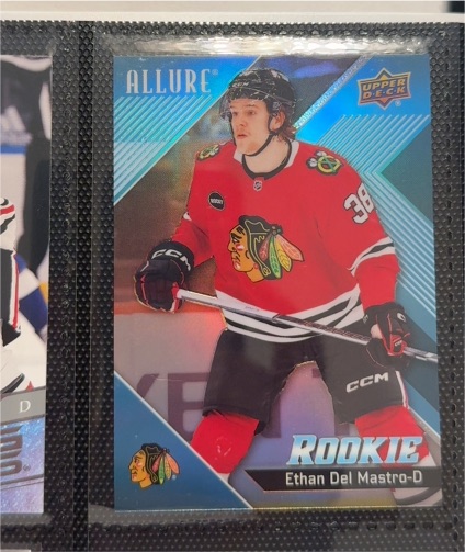 2024-25 Upper Deck Allure #145 Ethan Del Mastro Rookie — front