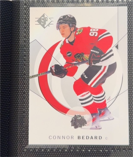 2024-25 Upper Deck SP #10 Connor Bedard — front