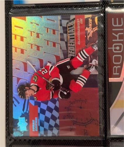 2022-23 Upper Deck Credentials Speed of the Game SGR-22 Brady Tkachuk — front