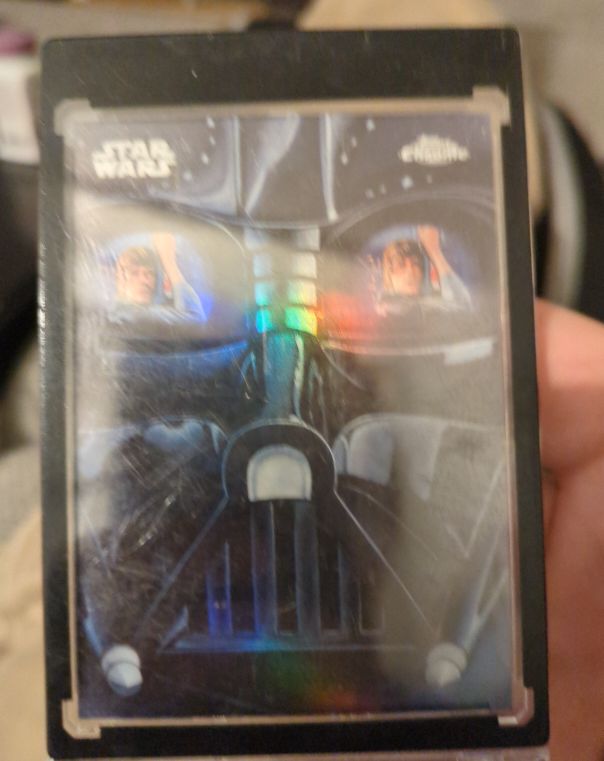 2024 Topps Chrome Star Wars #3 Darth Vader Reflections SSP — front